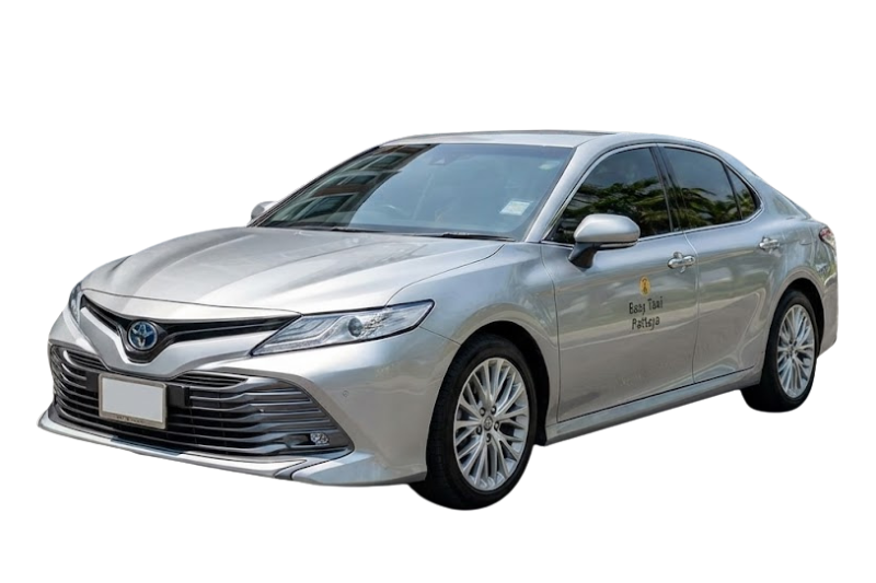 Toyota Camry sedan – Pattaya taxi to Suvarnabhumi Airport from ฿1,000