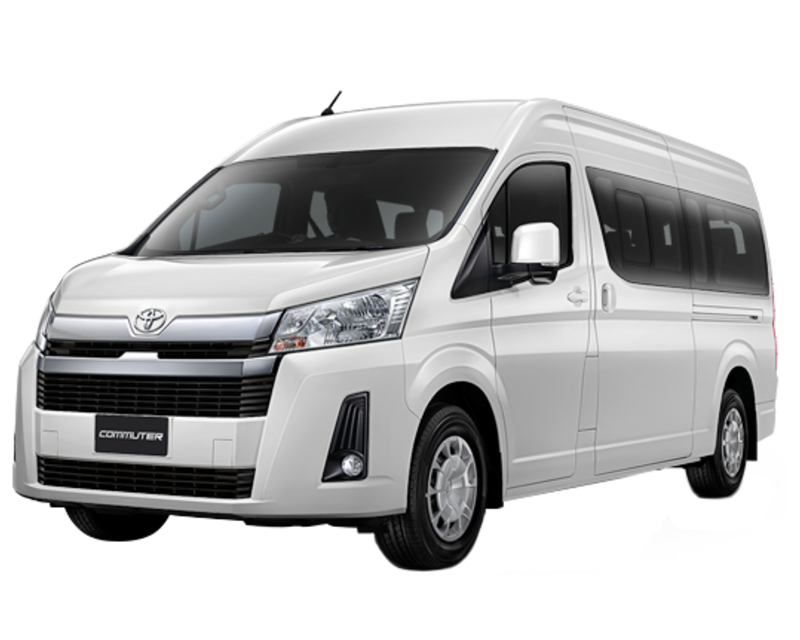 Toyota Commuter private van Pattaya — 5–10 passengers
