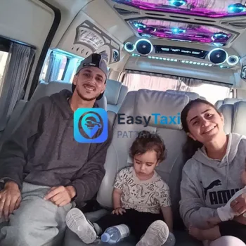 Luiz and Andrice – family airport pickup with Easy Taxi Pattaya