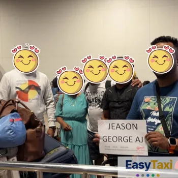 Pattaya airport transfer – passenger arriving at Jomtien Beach